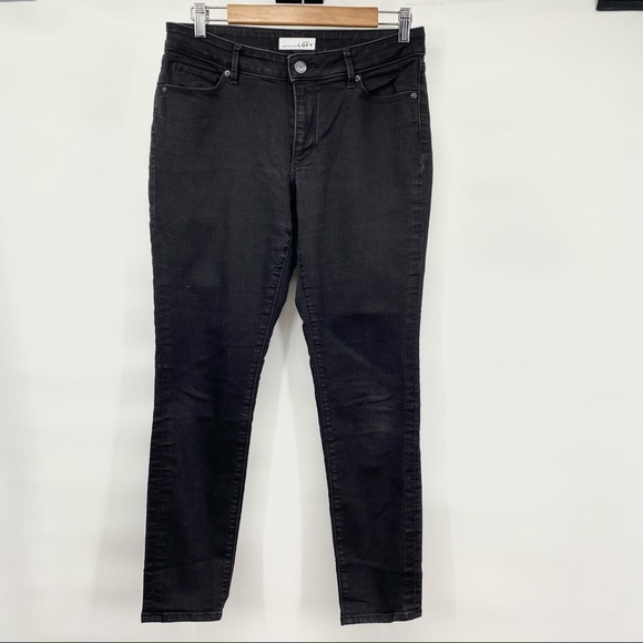 LOFT Denim - Loft Black Curvy Skinny High Rise Jeans